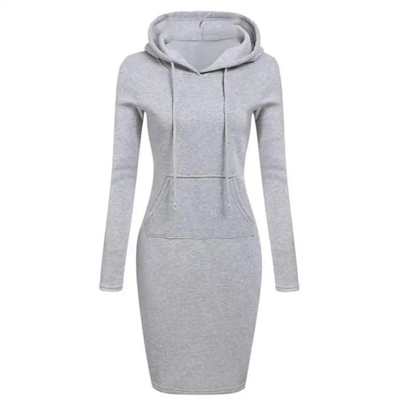 Hoodie jaqueta/vestido Élevée